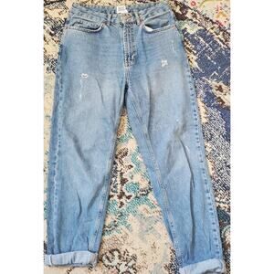 BDG Urban Outfitters High-Waisted Mom Jean Light Wash Size 27x30.5 80s 90s